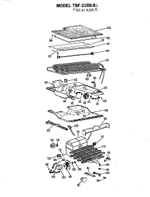05 - Section5 parts for Ge Refrigerator TBF21RBBL from AppliancePartsPros.com