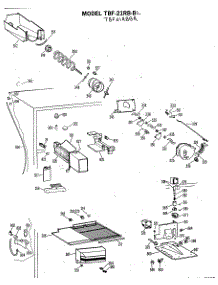 03 - Section3 parts for Ge Refrigerator TBF21RBBR from AppliancePartsPros.com