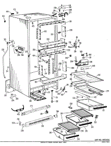 04 - Section4 parts for Ge Refrigerator TBF21RBDR from AppliancePartsPros.com