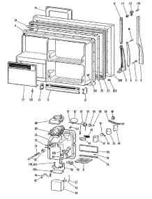 02 - Section2 parts for Ge Refrigerator TBF22RCBL from AppliancePartsPros.com