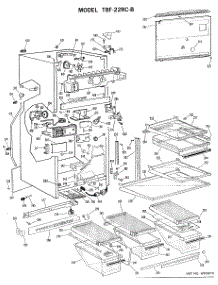 03 - Section3 parts for Ge Refrigerator TBF22RCBR from AppliancePartsPros.com