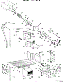 04 - Section4 parts for Ge Refrigerator TBF22RCBR from AppliancePartsPros.com