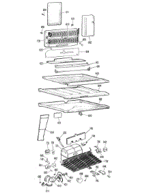 05 - Section5 parts for Ge Refrigerator TBF22RCCR from AppliancePartsPros.com