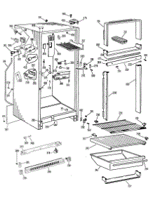 02 - Section2 parts for Ge Refrigerator TBFP14SJCL from AppliancePartsPros.com