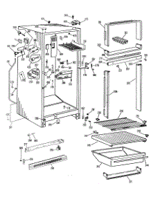 02 - Section2 parts for Ge Refrigerator TBFP16SKBR from AppliancePartsPros.com