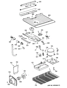 03 - Section3 parts for Ge Refrigerator TBG16JAXHRAD from AppliancePartsPros.com