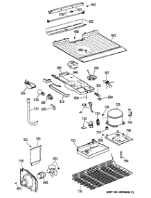 03 - Section3 parts for Ge Refrigerator TBG16SAXHRWH from AppliancePartsPros.com