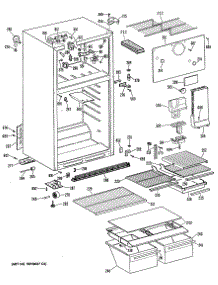 02 - Section2 parts for Ge Refrigerator TBH14DASERWH from AppliancePartsPros.com
