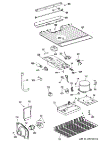 03 - Section3 parts for Ge Refrigerator TBH14DASERWH from AppliancePartsPros.com