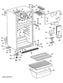 02 - Section2 parts for Ge Refrigerator TBH14SASERAD from AppliancePartsPros.com