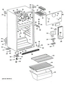 02 - Section2 parts for Ge Refrigerator TBH14SASGRAD from AppliancePartsPros.com
