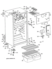 02 - Section2 parts for Ge Refrigerator TBH14SATJLWH from AppliancePartsPros.com