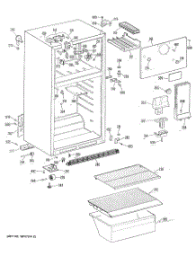 02 - Section2 parts for Ge Refrigerator TBH14SRLRAD from AppliancePartsPros.com