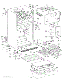 02 - Section2 parts for Ge Refrigerator TBH16DRLRAD from AppliancePartsPros.com