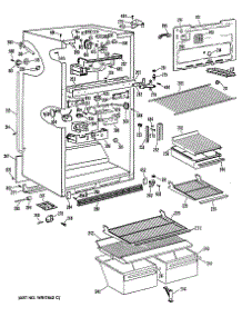 02 - Section2 parts for Ge Refrigerator TBH18DPERHA from AppliancePartsPros.com
