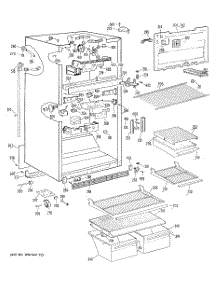 02 - Section2 parts for Ge Refrigerator TBH21DRERAD from AppliancePartsPros.com
