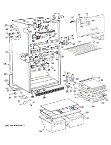 02 - Section2 parts for Ge Refrigerator TBH21JPERWH from AppliancePartsPros.com