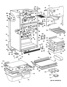 02 - Section2 parts for Ge Refrigerator TBH22ZPKRAD from AppliancePartsPros.com