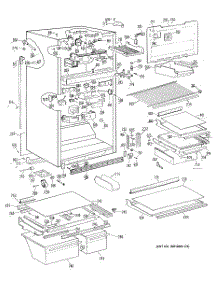 02 - Section2 parts for Ge Refrigerator TBH22ZRERAD from AppliancePartsPros.com