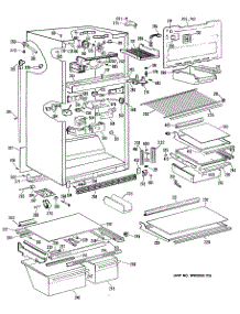 02 - Section2 parts for Ge Refrigerator TBH25ZRDRWH from AppliancePartsPros.com