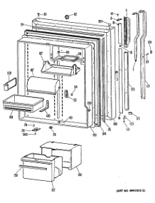 02 - Section2 parts for Ge Refrigerator TBHA22RRERAD from AppliancePartsPros.com
