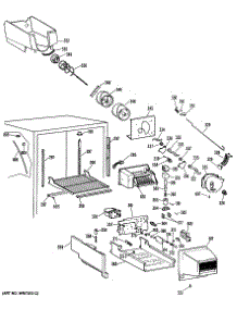 04 - Section4 parts for Ge Refrigerator TBHA25RRERAD from AppliancePartsPros.com