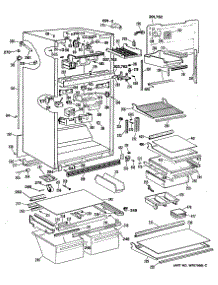 02 - Section2 parts for Ge Refrigerator TBHA25ZRERAD from AppliancePartsPros.com