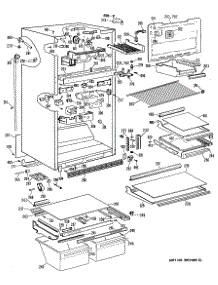 02 - Section2 parts for Ge Refrigerator TBHW18ZRERWH from AppliancePartsPros.com