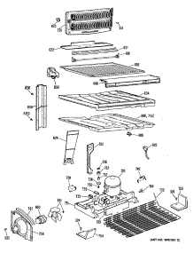03 - Section3 parts for Ge Refrigerator TBHW18ZRERWH from AppliancePartsPros.com