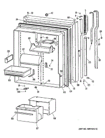 02 - Section2 parts for Ge Refrigerator TBHW22RRELWH from AppliancePartsPros.com