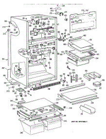 03 - Section3 parts for Ge Refrigerator TBHW22RRERWH from AppliancePartsPros.com