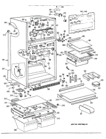 03 - Section3 parts for Ge Refrigerator TBHW25RRELWH from AppliancePartsPros.com