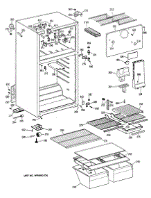 02 - Section2 parts for Ge Refrigerator TBT14DAXLRWH from AppliancePartsPros.com