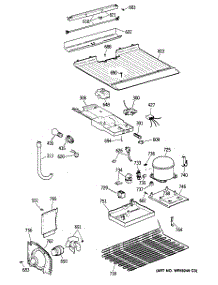 03 - Section3 parts for Ge Refrigerator TBT14SAXLRWH from AppliancePartsPros.com
