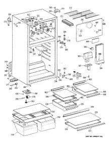02 - Section2 parts for Ge Refrigerator TBT16JAXLRWH from AppliancePartsPros.com