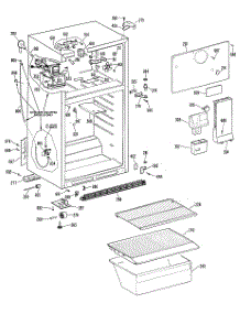 02 - Section2 parts for Ge Refrigerator TBX14AMCLAD from AppliancePartsPros.com
