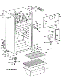 02 - Section2 parts for Ge Refrigerator TBX14AYTGRAD from AppliancePartsPros.com