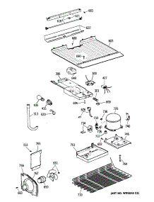 03 - Section3 parts for Ge Refrigerator TBX14AYXKRWH from AppliancePartsPros.com