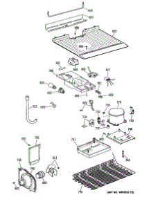 03 - Section3 parts for Ge Refrigerator TBX14DASFRAD from AppliancePartsPros.com