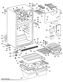 02 - Section2 parts for Ge Refrigerator TBX14DMCRAD from AppliancePartsPros.com