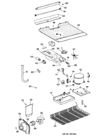 03 - Section3 parts for Ge Refrigerator TBX14DMDRWH from AppliancePartsPros.com
