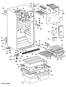 02 - Section2 parts for Ge Refrigerator TBX14DPBRAD from AppliancePartsPros.com