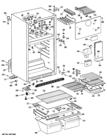 02 - Section2 parts for Ge Refrigerator TBX14DPDRAD from AppliancePartsPros.com