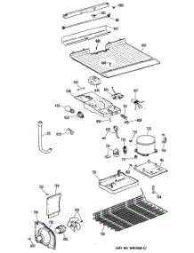 03 - Section3 parts for Ge Refrigerator TBX14DPHRAD from AppliancePartsPros.com