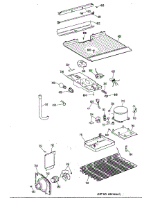 03 - Section3 parts for Ge Refrigerator TBX14DRKRAD from AppliancePartsPros.com