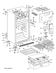 02 - Section2 parts for Ge Refrigerator TBX14DRKRWH from AppliancePartsPros.com