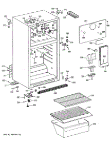 02 - Section2 parts for Ge Refrigerator TBX14LYSCRWH from AppliancePartsPros.com