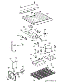 03 - Section3 parts for Ge Refrigerator TBX14LYSCRWH from AppliancePartsPros.com