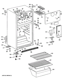 02 - Section2 parts for Ge Refrigerator TBX14SASCRWH from AppliancePartsPros.com