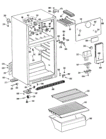 02 - Section2 parts for Ge Refrigerator TBX14SASFLAD from AppliancePartsPros.com